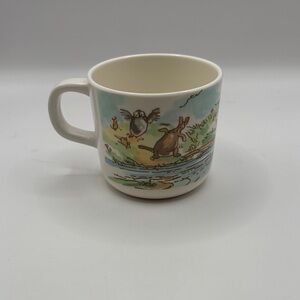 Vintage Disney Winnie the Pooh Plastic Kids Mug